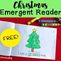 Free Christmas Emergent Reader