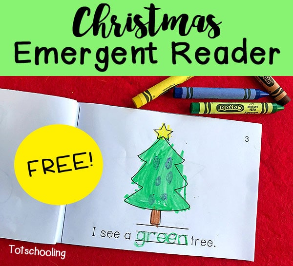 Free Christmas Emergent Reader