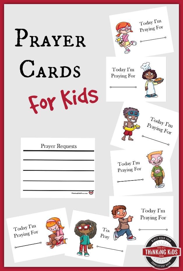 Free Prayer Cards for Kids