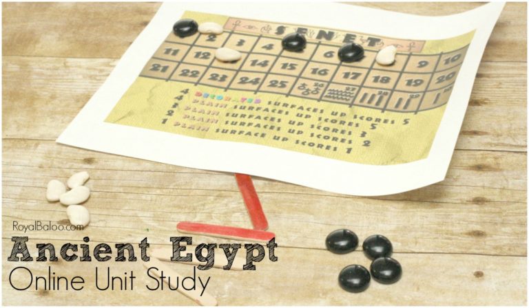 Free Ancient Egypt Online Unit Study - ENDS SOON!