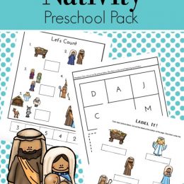 Free Nativity Preschool Pack