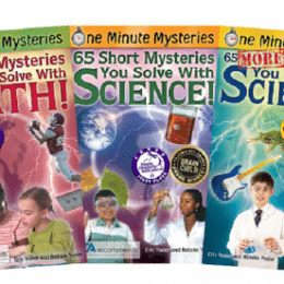 One Minute Math & Science Mysteries Book Set Only $21.60! (Reg. $35!)