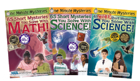 One Minute Math & Science Mysteries Book Set Only $21.60! (Reg. $35!)