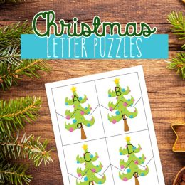 Free Christmas Letter Puzzles