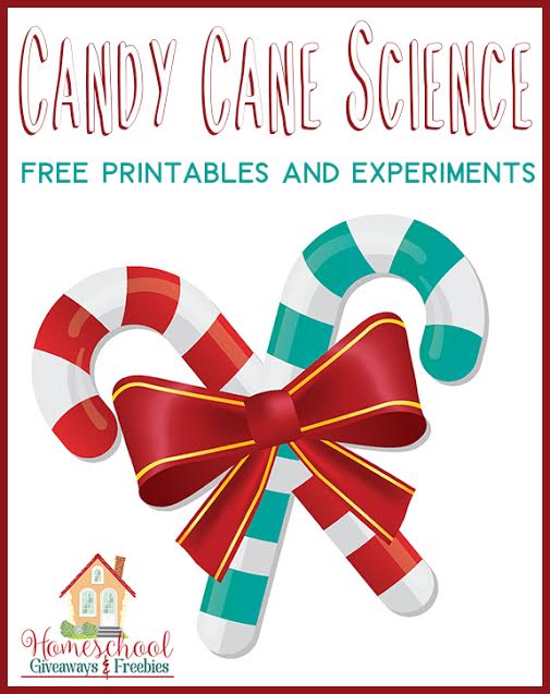 Free Candy Cane Science Experiment Printables