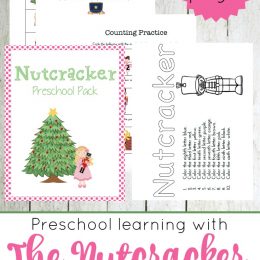 Free Nutcracker Preschool Printable Pack