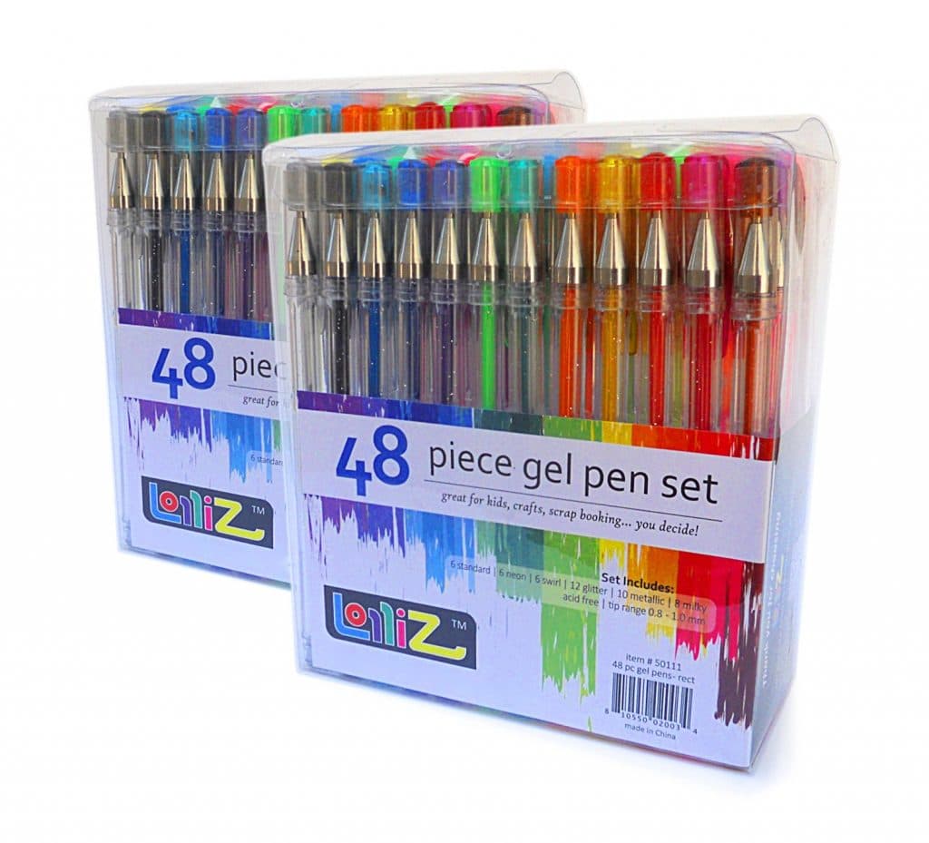 LolliZ 96 Gel Pen Set Only $14.99! (70% Off!)