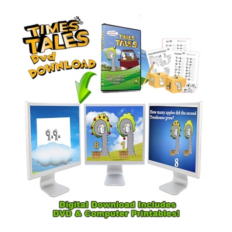 Times Tales Digital Program + Worksheets Only $11.01! (Reg. $22!)