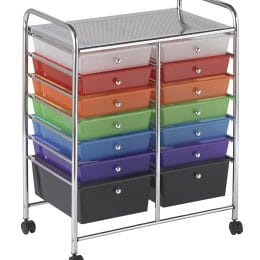 14 Drawer Mobile Organizer Only $54.49! (30% Off!)