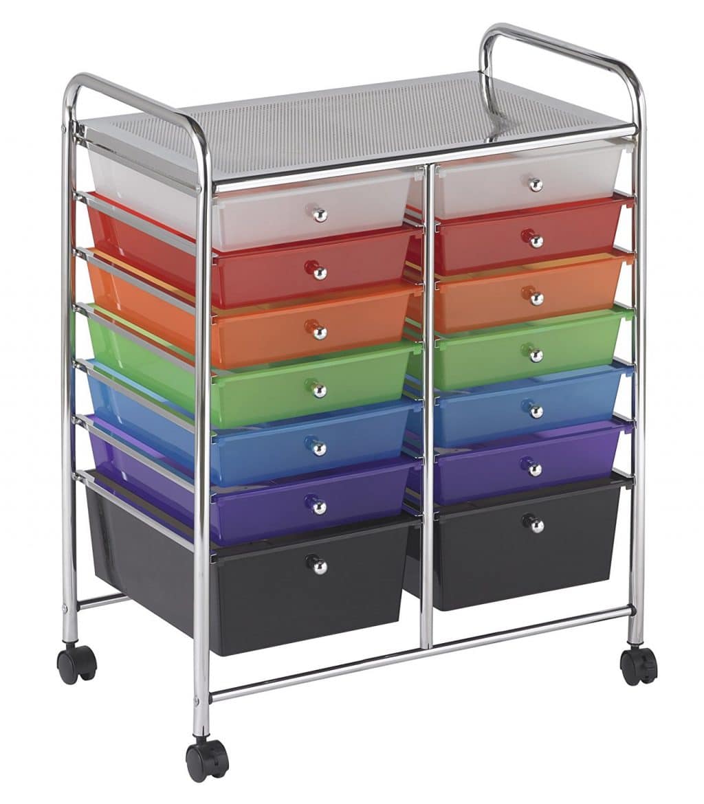 14 Drawer Mobile Organizer Only $54.49! (30% Off!)