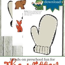 Free The Mitten Printables & Resources