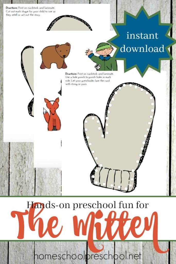 Free The Mitten Printables Free The Mitten Printables