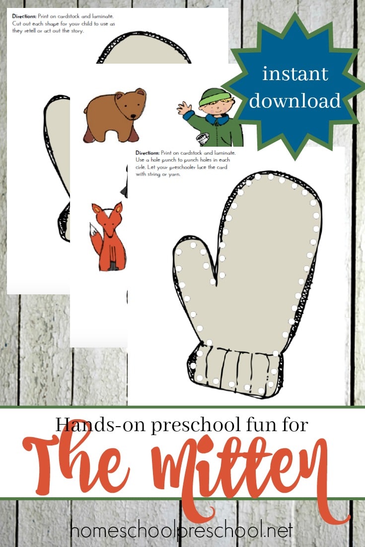 Free The Mitten Printables & Resources