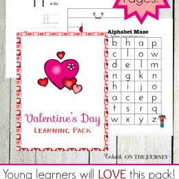 Free Valentines Day Printable Pack for Grades PreK-1 (40 Pages!)