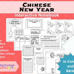 Free Chinese New Year Interactive Notebook - Limited Time!