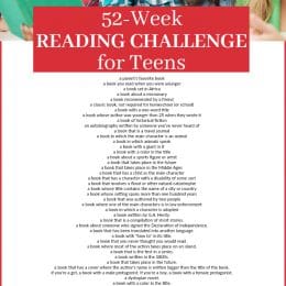 Free Teen Reading Challenge Checklist