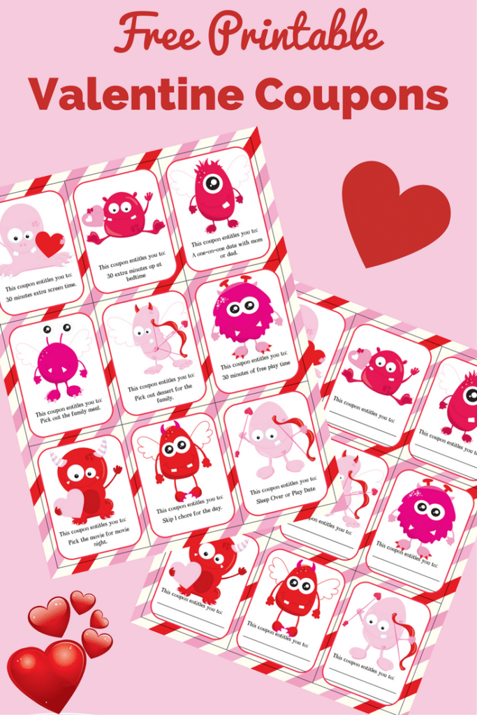 Free Valentine's Day Coupon Printables