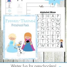 Free Frozen Printables for Preschoolers