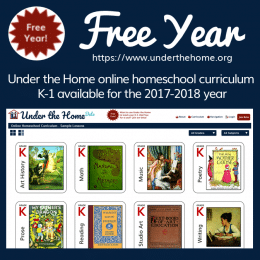 Free 1 Year Access to Online Homeschool Curriculum