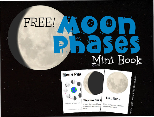 Free Moon Phases Mini-Book