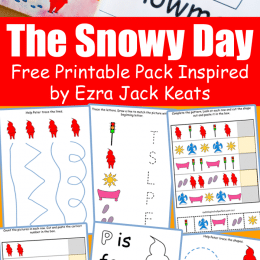 Free The Snowy Day Printable Pack