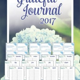 Free 2017 Grateful Journal