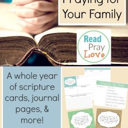 Free 52 Weeks of Praying for Your Family Pack