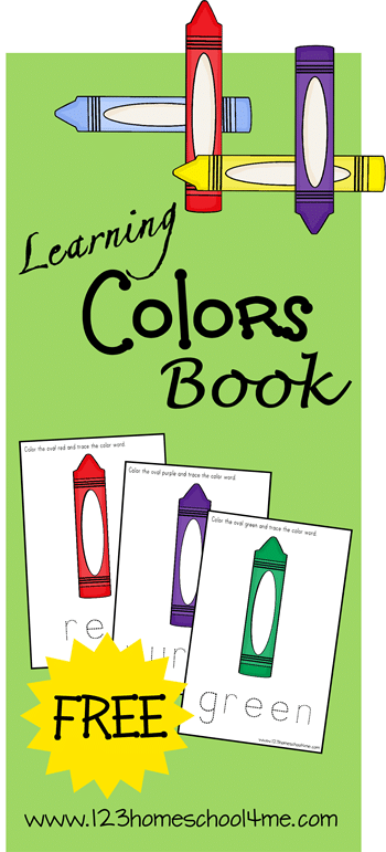 Free Learning Colors Book