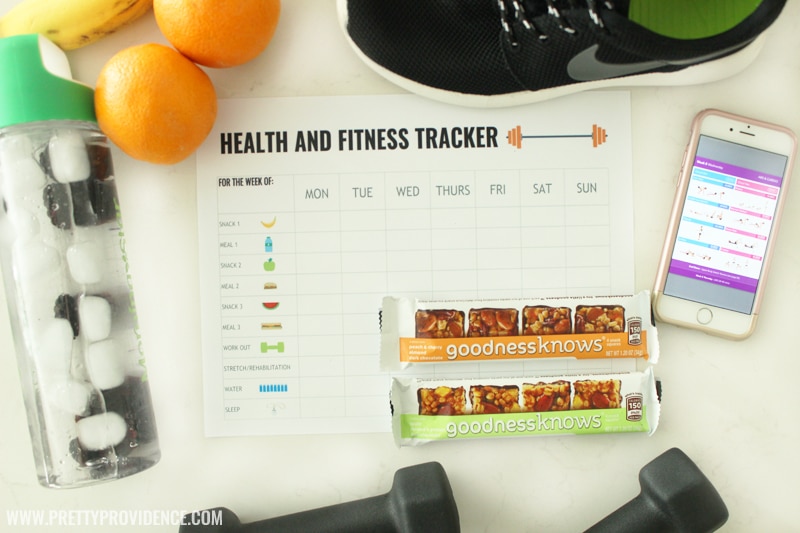 Free Printable Health and Fitness Tracker