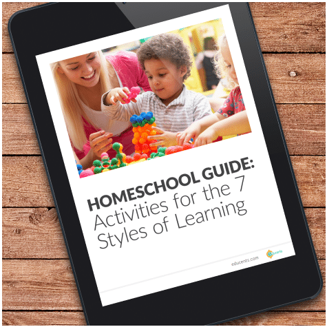 Free 7 Styles of Learning & Activities Homeschool Guide - $10 Value!