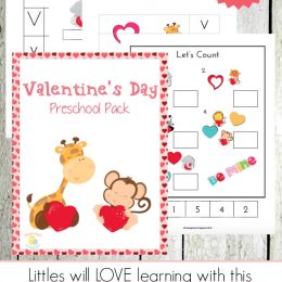 Free Valentines Day Preschool Printable Pack