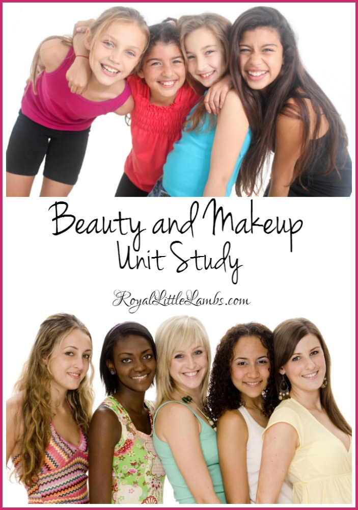 Free Beauty & Makeup Unit Study