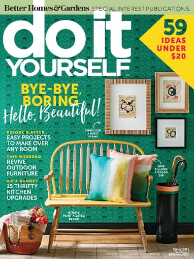 Do It Yourself Magazine Only $9.99/Year!