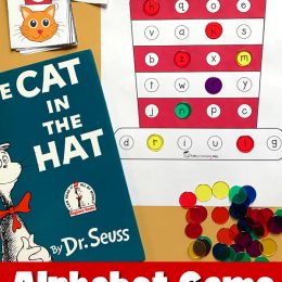 Free Cat in the Hat Inspired Alphabet Game