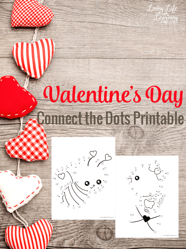 Free Valentines Connect-the-Dot Printables