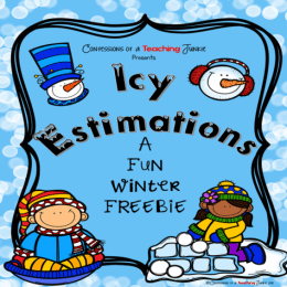 Free Icy Estimations Printable Activity