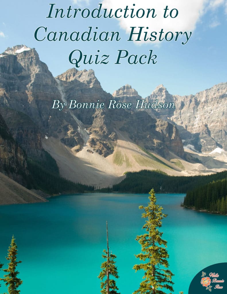 Free Introduction to Canadian History Quiz Pack