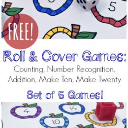 5 Free Roll & Cover Math Games