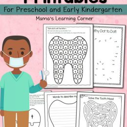 Free Teeth Printables for Preschool and Kindergarten