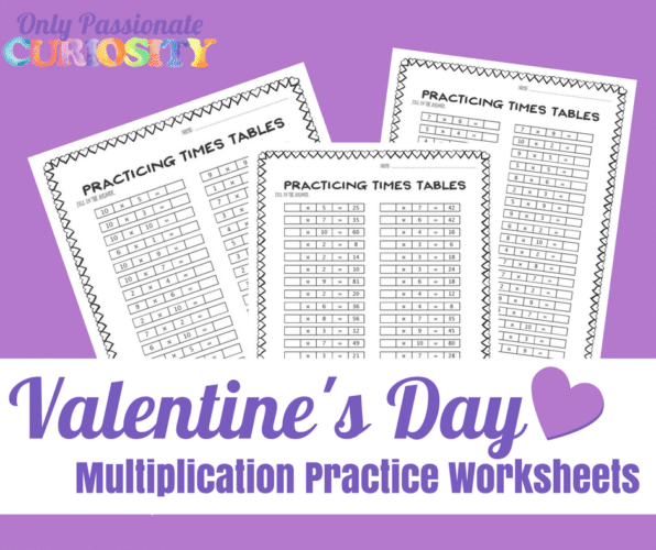 Free Valentine s Day Multiplication Worksheets