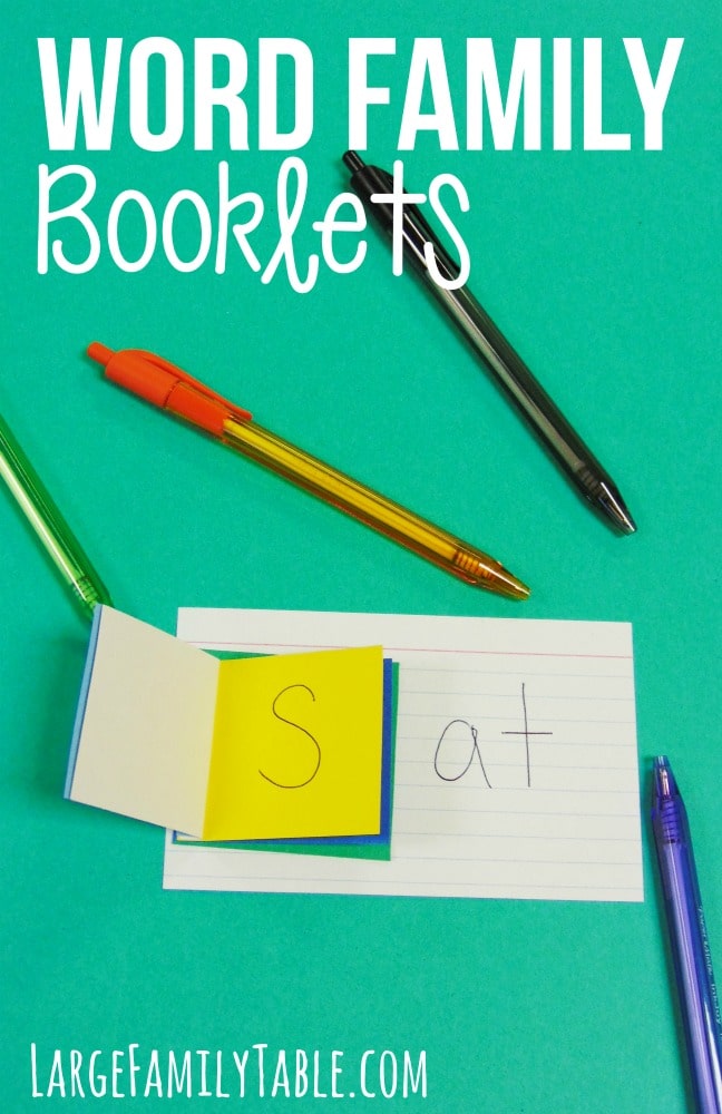 Teach Word Families With These Easy DIY Word Ladders!