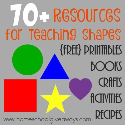 70+ Resources for Teaching Shapes