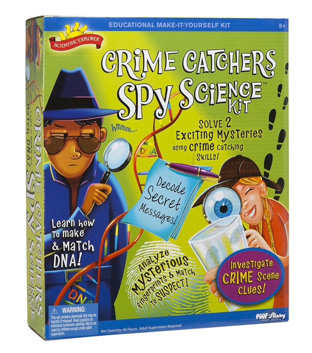 Scientific Explorer Crime Catchers Spy Science Kit Only $11.99! (Reg. $22!)