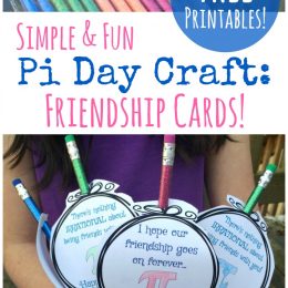 Cute Pi Day Printable Cards Freebie