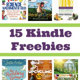 15 Free Kindle Books: Cooking with Kids, Accelerated Spanish, Upcycling, & More!