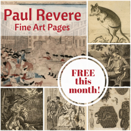 Free Paul Revere Fine Arts Pages