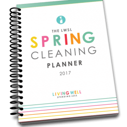 Free 2017 Spring Cleaning Calendar