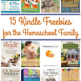 15 Kindle Freebies for Homeschool Families