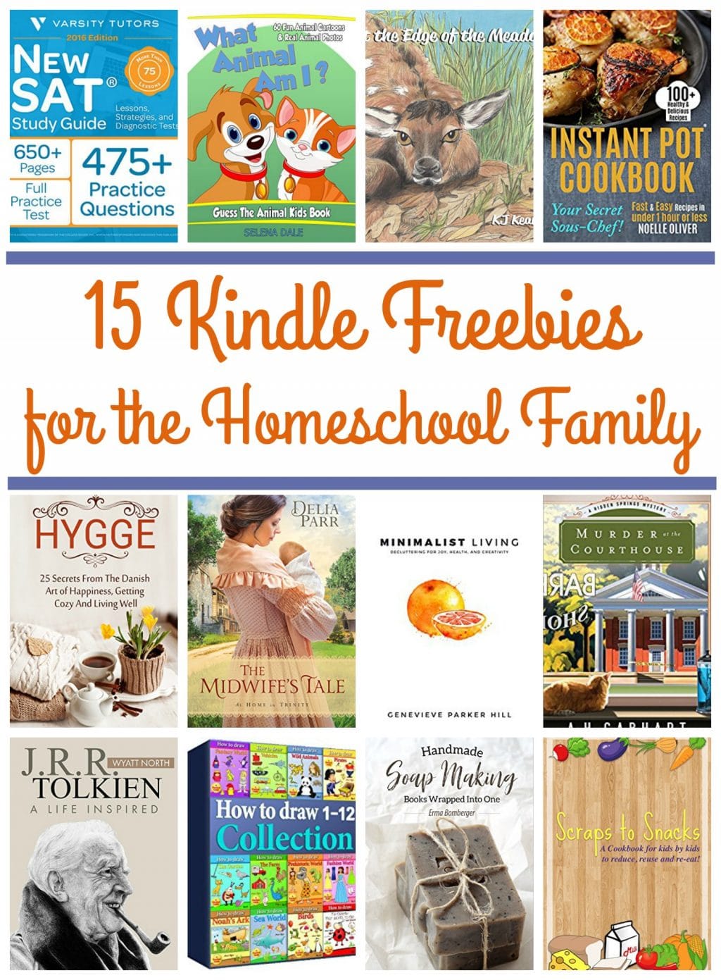 15 Kindle Freebies for Homeschool Families