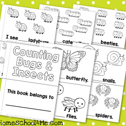 Free Insects Counting Book